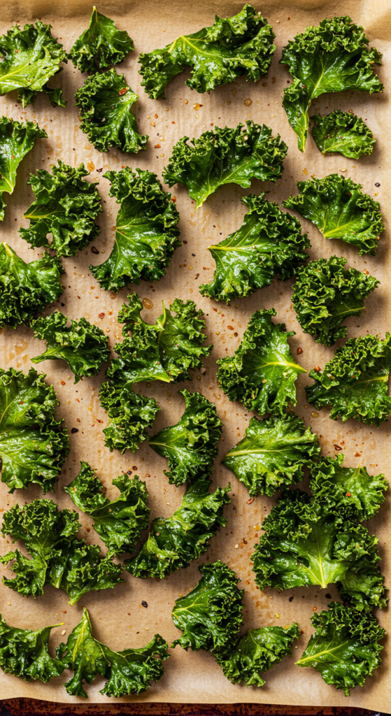 crispy kale chips