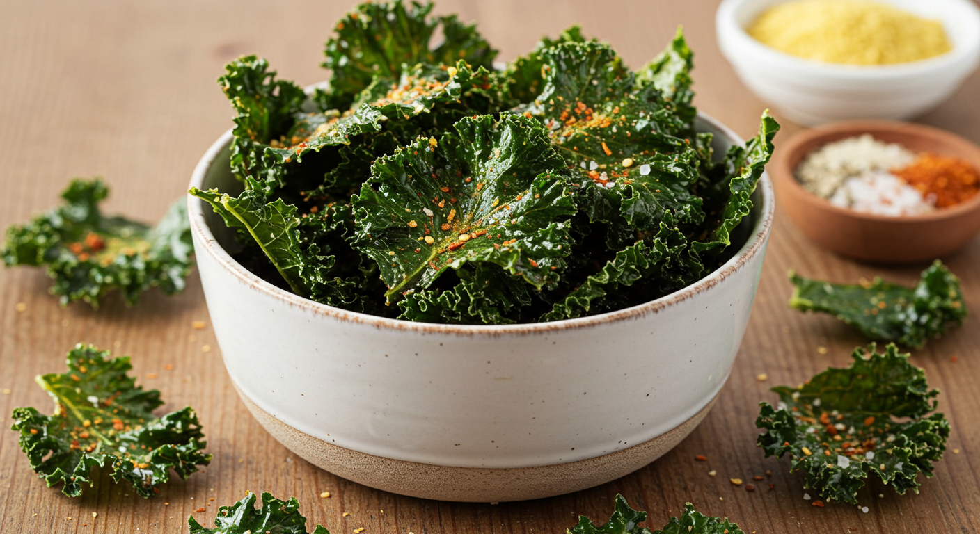 crispy kale chips