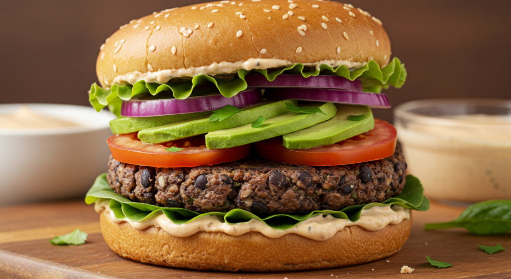 black bean burgers recipe