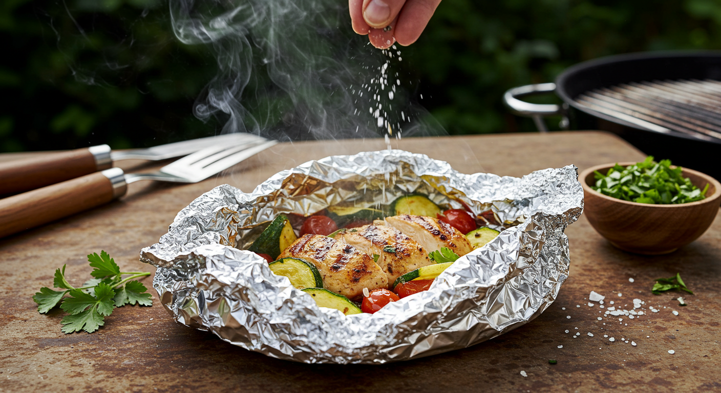 grilled chicken with vegetables recipe