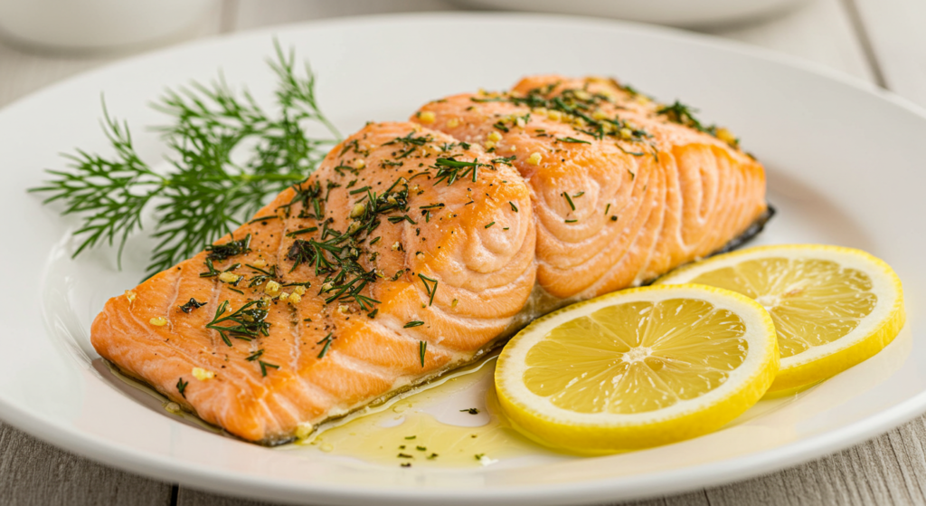 easy lemon herb salmon recipe