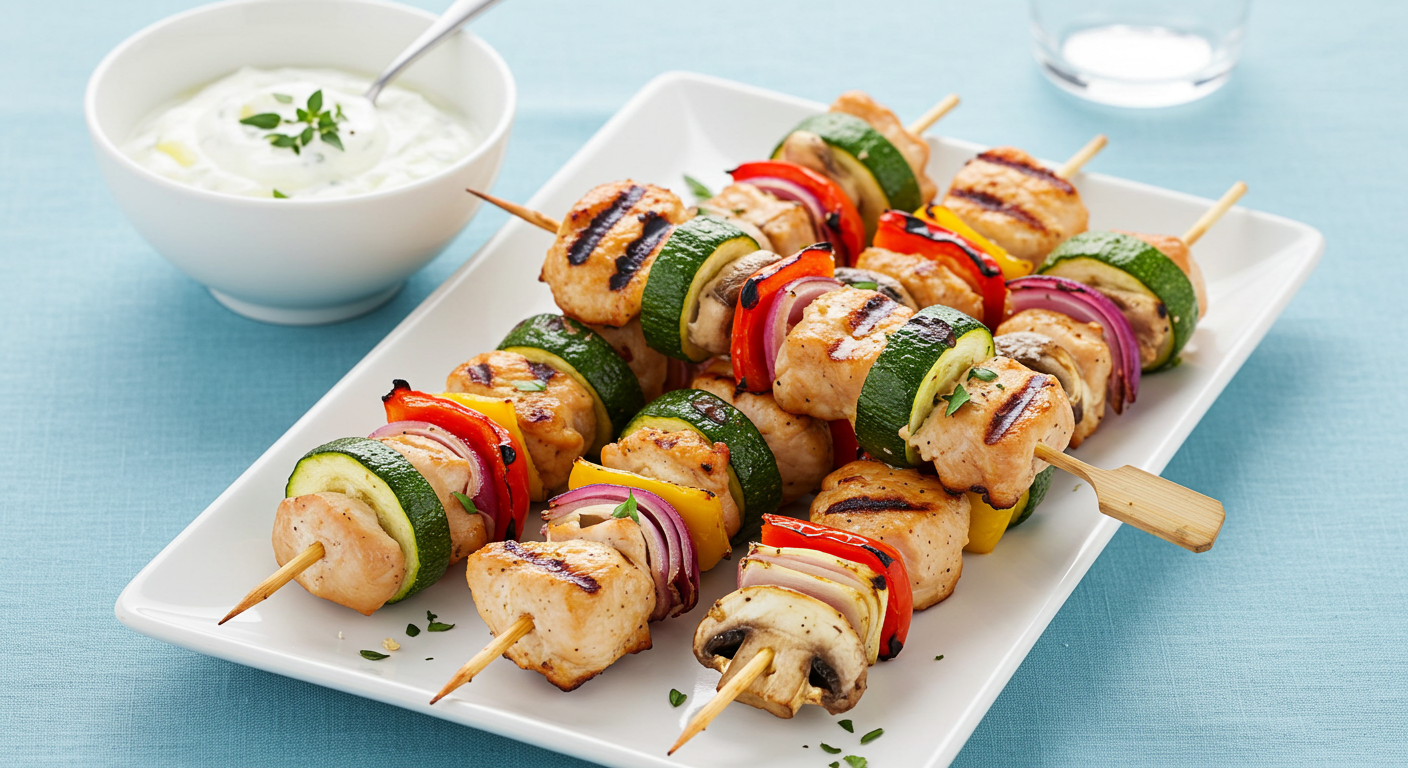grilled chicken with vegetables recipe