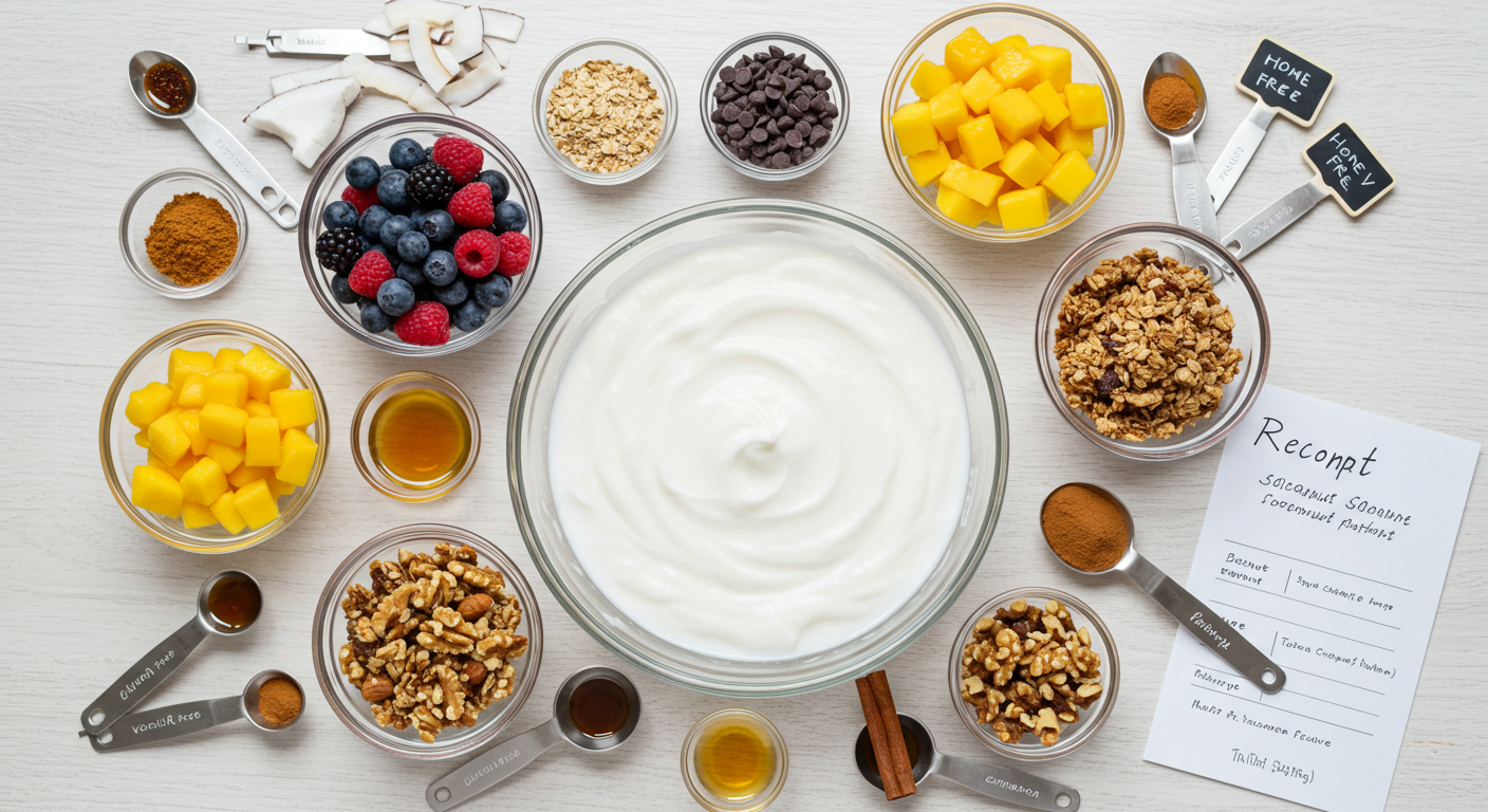 coconut yogurt parfait recipe