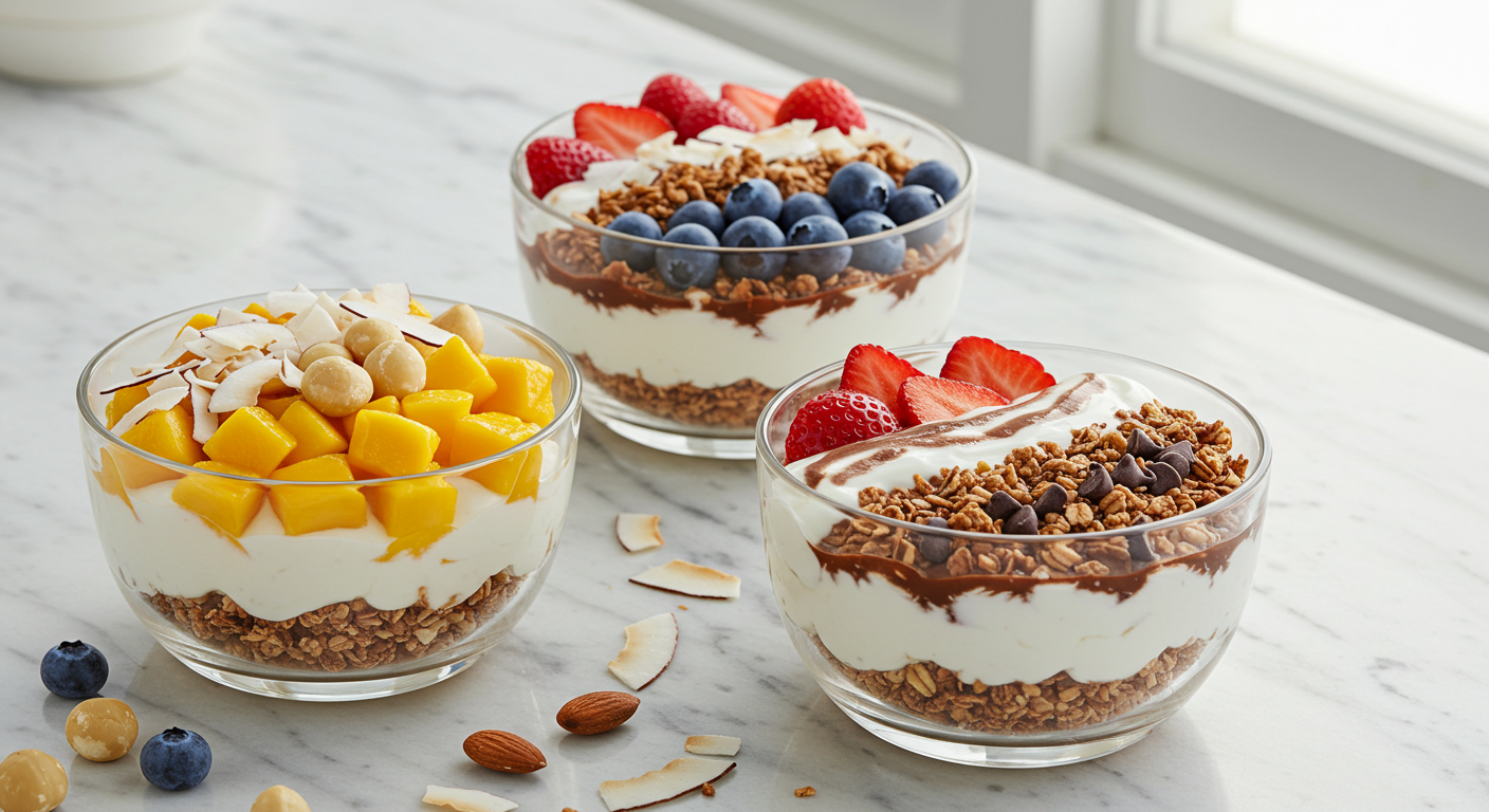 coconut yogurt parfait recipe