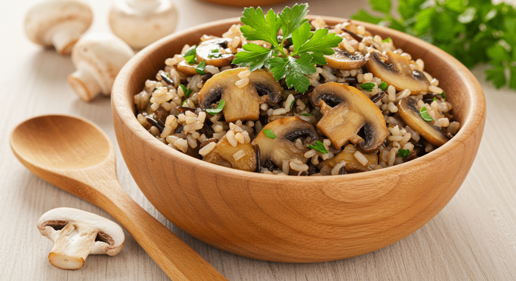 best mushroom wild rice recipe