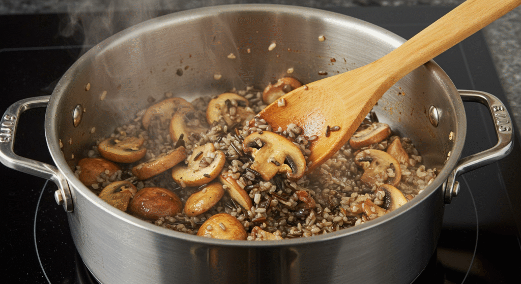 best mushroom wild rice recipe