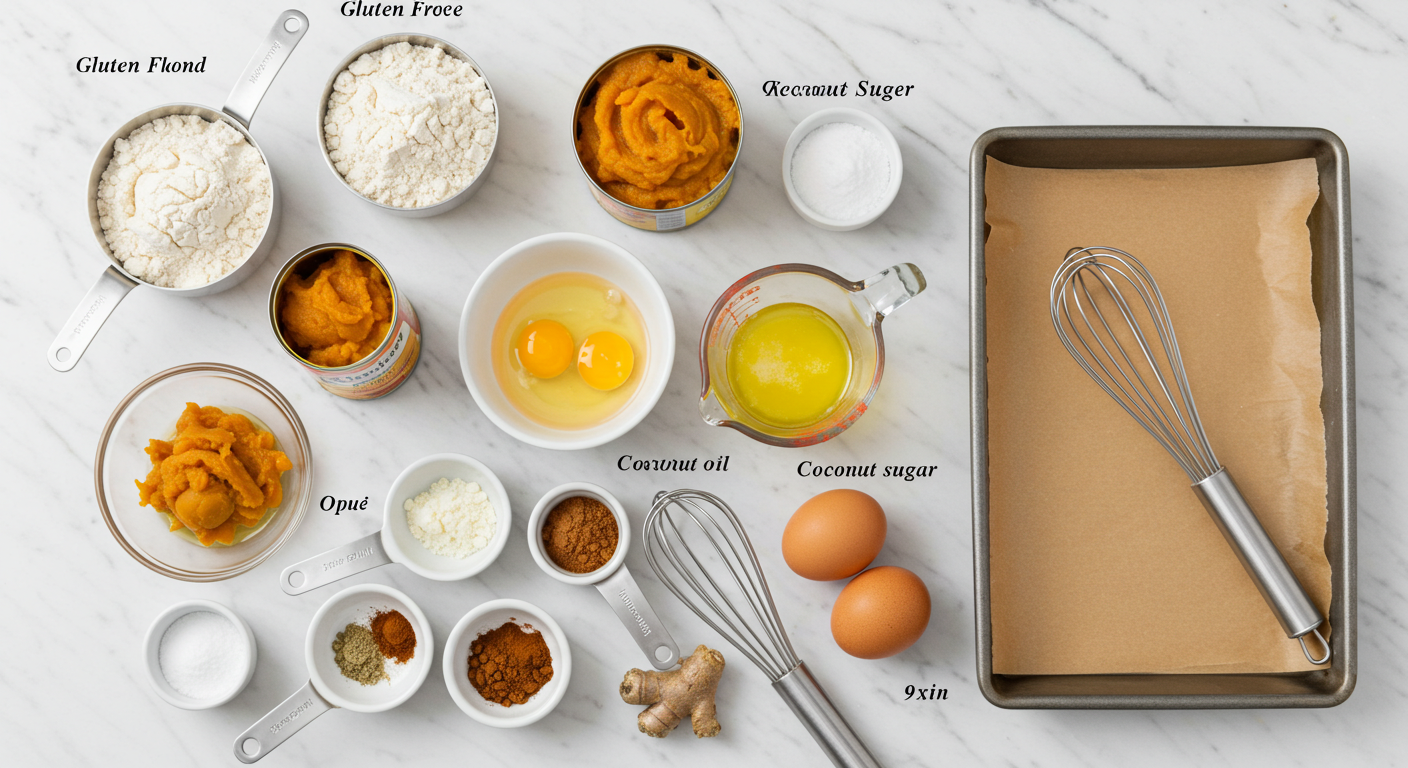 healthy gluten-free pumpkin bars